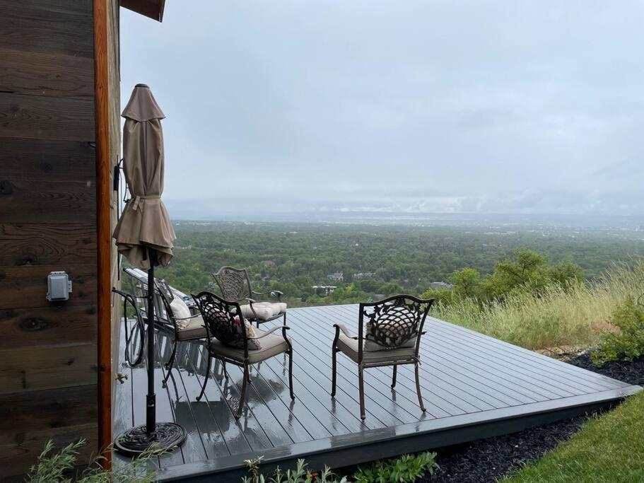 Luxury Alpine Treehouse Villa Holladay Eksteriør bilde