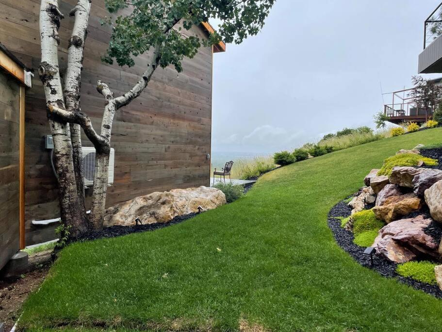 Luxury Alpine Treehouse Villa Holladay Eksteriør bilde