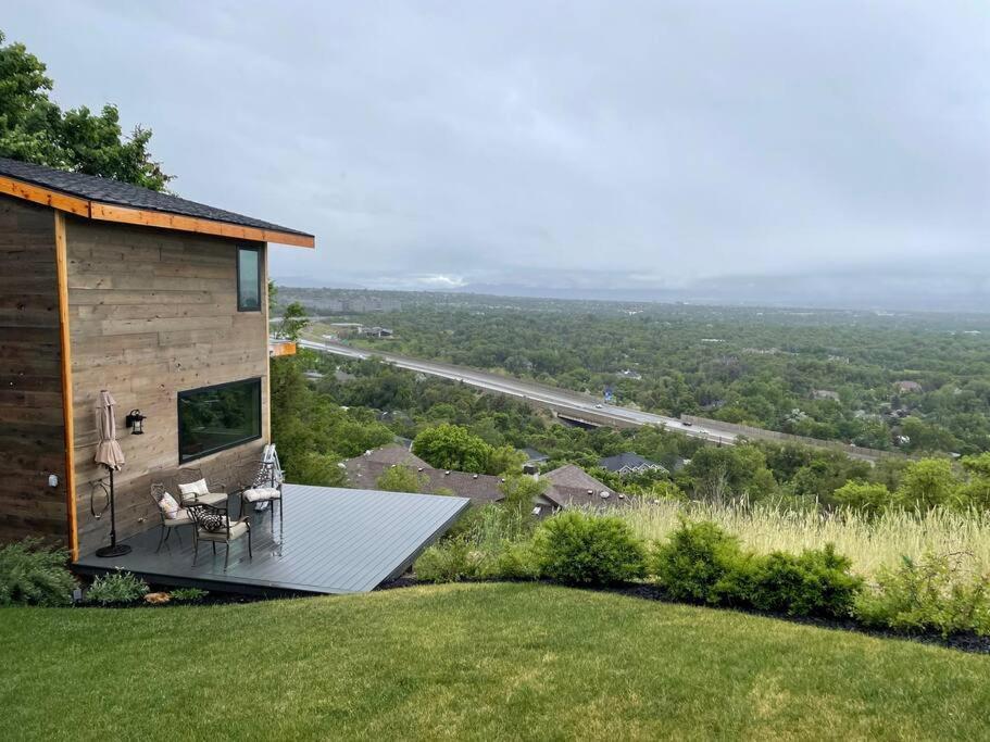 Luxury Alpine Treehouse Villa Holladay Eksteriør bilde
